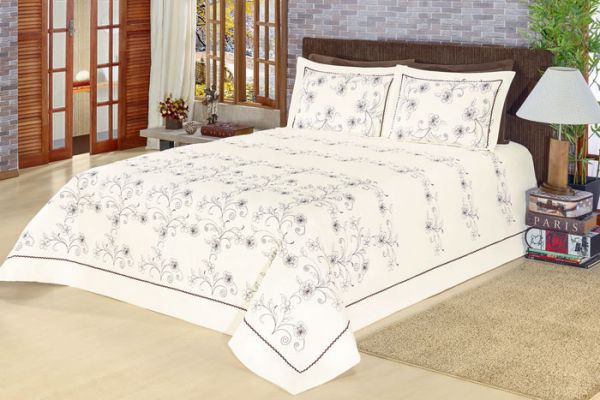 Kit Geovana Casal Queen 05 peças