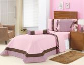 Jogo de cama Belinha Solteiro 03 Peças Rosa - V.E