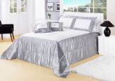 Kit Arezzo Cobre Leito Casal Queen 9 Peças Ouro - V.E