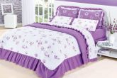 Kit Milano Casal Queen 05 peças - Cor lilás